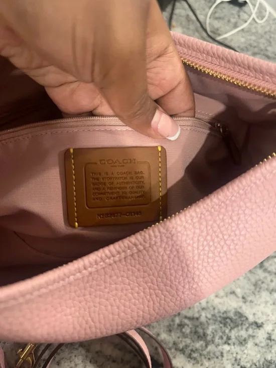 Coach Carnation Pink Laurel NWT - Picture 5 of 6